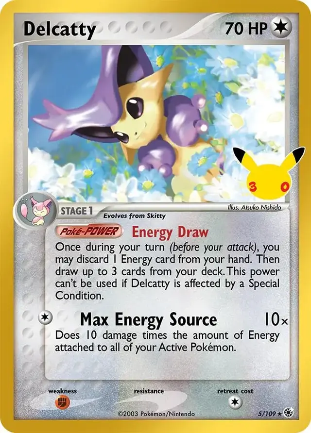 Delcatty #5 - Pokemon 30th Celebration Classic Collection