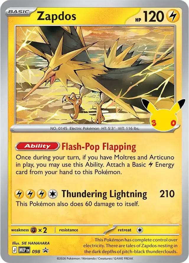 Zapdos [30th Celebration]