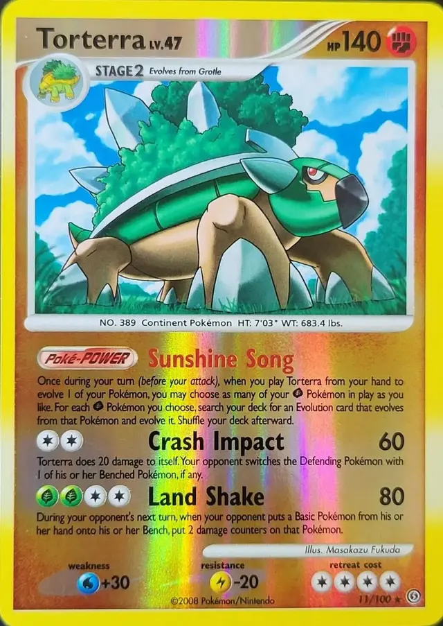 Torterra [Reverse Holo]