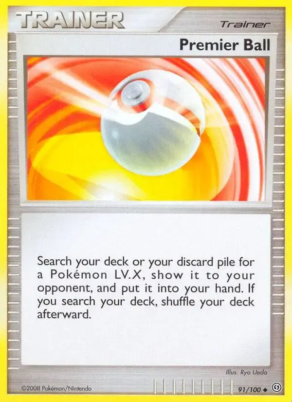 Premier Ball - Pokemon Stormfront #91