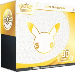 30th Celebration Elite Trainer Box - Pokemon 30th Celebration