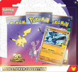 30th Celebration Tech Sticker Collection [Lucario] - Pokemon 30th Celebration