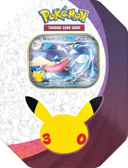 30th Celebration ex Tin [Greninja ex] - Pokemon 30th Celebration