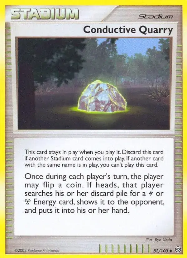 Conductive Quarry - Pokemon Stormfront #82