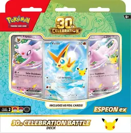 30th Celebration Battle Deck [Espeon ex] - Pokemon 30th Celebration
