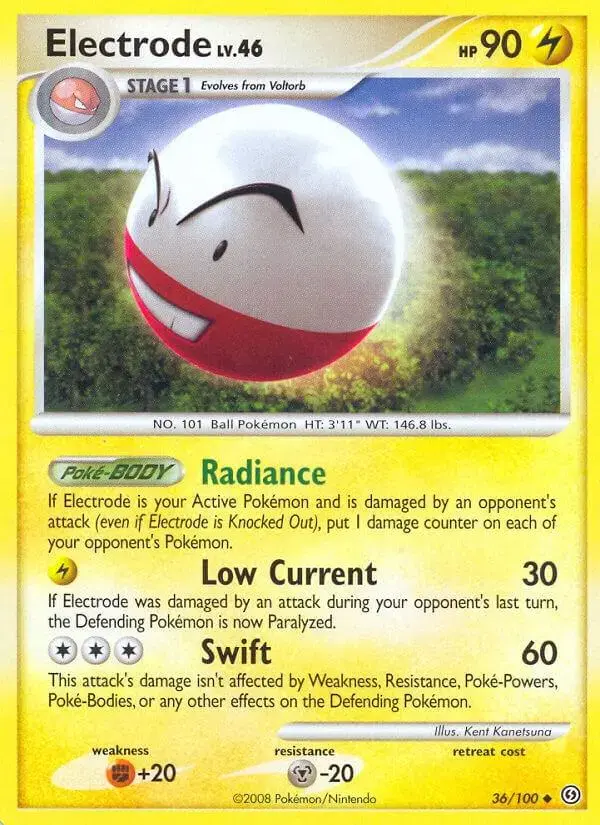 Electrode - Pokemon Stormfront #36