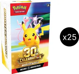 30th Celebration Booster Bundle Case - Pokemon 30th Celebration