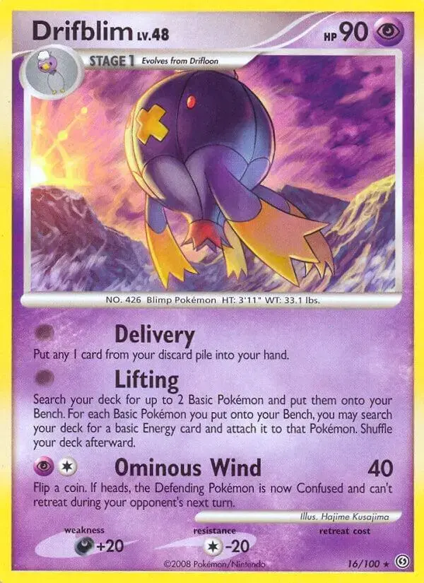 Drifblim - Pokemon Stormfront #16