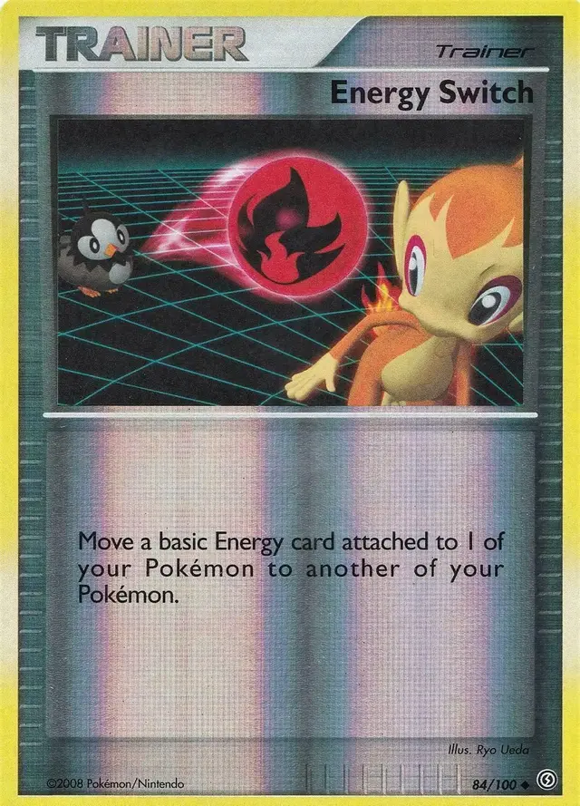 Energy Switch [Reverse Holo] - Pokemon Stormfront #84