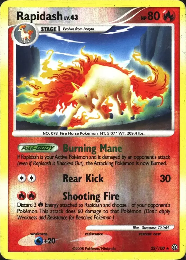 Rapidash [Reverse Holo]