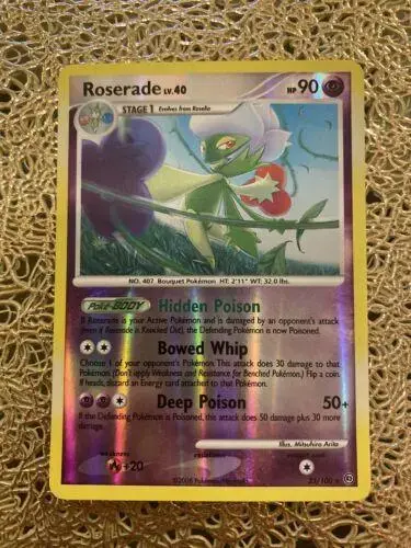 Roserade [Reverse Holo] - Pokemon Stormfront #23