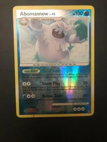 Abomasnow [Reverse Holo] - Pokemon Stormfront #12