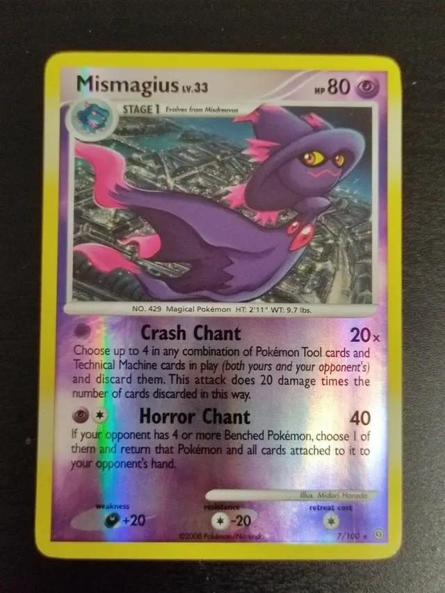 Mismagius [Reverse Holo] - Pokemon Stormfront #7