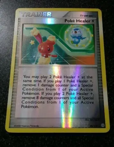 Poke Healer + [Reverse Holo] - Pokemon Stormfront #90