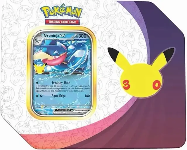 30th Celebration ex Tin [Greninja ex] [Retail Version]