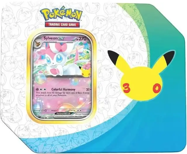 30th Celebration ex Tin [Sylveon ex] [Retail Version]