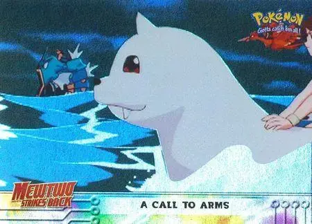 A Call to Arms [Rainbow Foil] #16 - Pokemon 1999 Topps Movie
