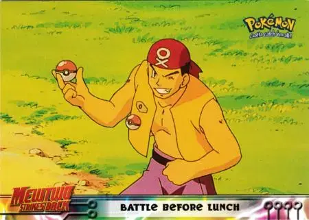 Battle Before Lunch #10 - Pokemon 1999 Topps Movie