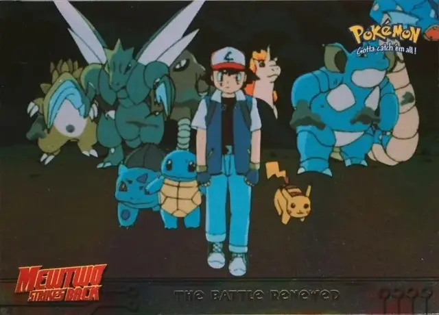 Battle Renewed [Foil] #32 - Pokemon 1999 Topps Movie