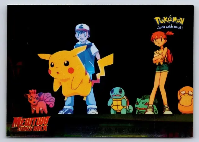 Battle of the Champions [Foil] #25 - Pokemon 1999 Topps Movie