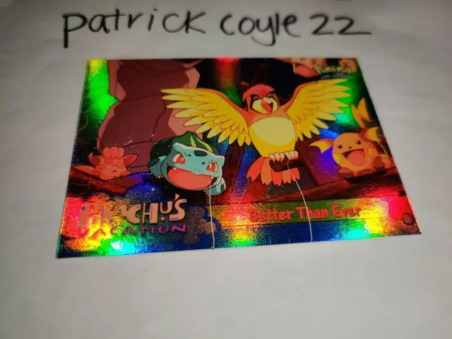 Better Than Ever [Rainbow Foil] #56 - Pokemon 1999 Topps Movie