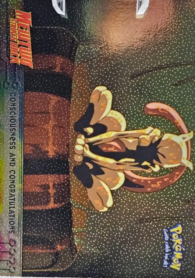 Consciousness and Congratulations [Foil] #3 - Pokemon 1999 Topps Movie