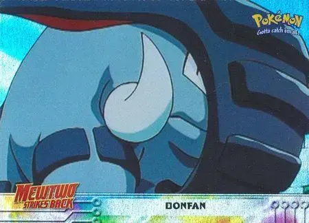 Donfan [Rainbow Foil] #11 - Pokemon 1999 Topps Movie