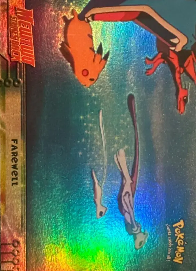 Farewell [Rainbow Foil] #39 - Pokemon 1999 Topps Movie