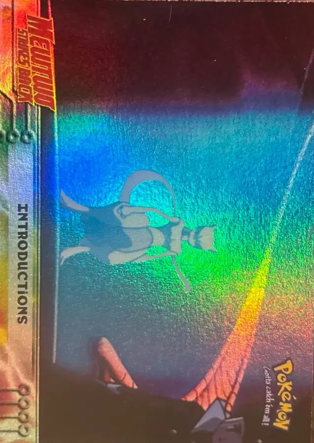 Introductions [Rainbow Foil] #21 - Pokemon 1999 Topps Movie