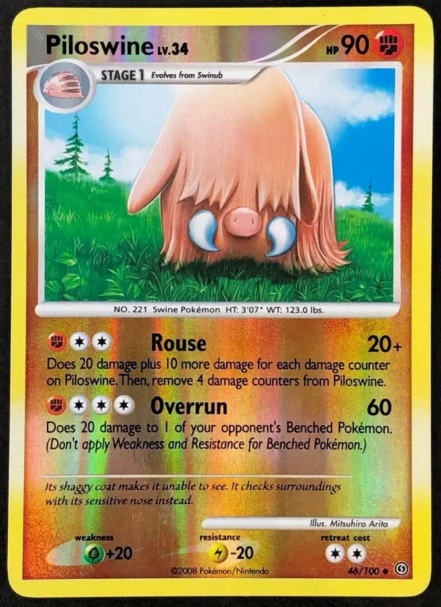 Piloswine [Reverse Holo]