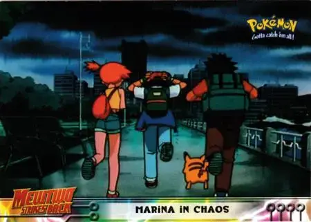 Marina in Chaos #14 - Pokemon 1999 Topps Movie