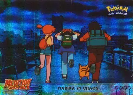 Marina in Chaos [Foil] #14 - Pokemon 1999 Topps Movie