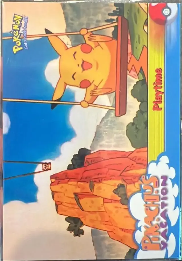 Playtime [Corrected Foil] #57 - Pokemon 1999 Topps Movie