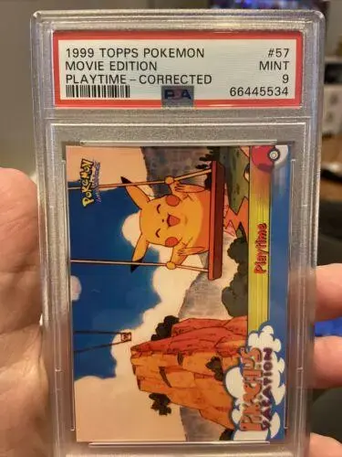 Playtime [Corrected] #57 - Pokemon 1999 Topps Movie