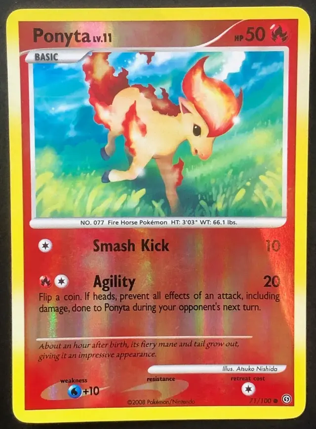 Ponyta [Reverse Holo] - Pokemon Stormfront #71