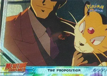 Proposition [Rainbow Foil] #5 - Pokemon 1999 Topps Movie