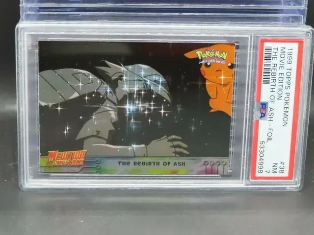 Rebirth of Ash [Foil] #38 - Pokemon 1999 Topps Movie