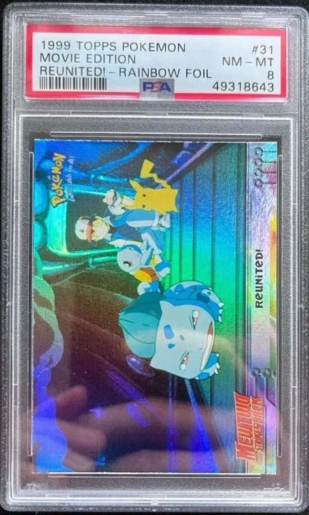 Reunited [Rainbow Foil] #31 - Pokemon 1999 Topps Movie