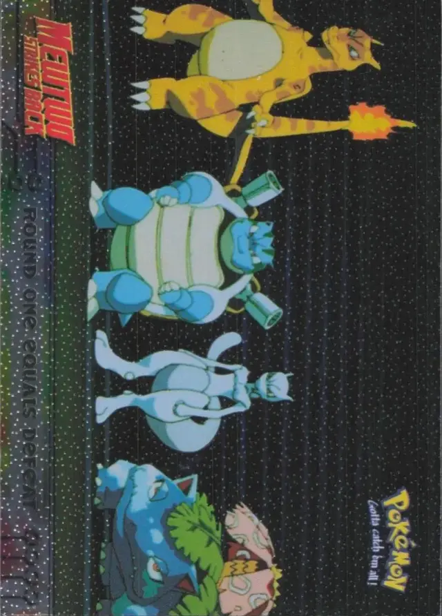 Round One Equals Defeat [Foil] #26 - Pokemon 1999 Topps Movie