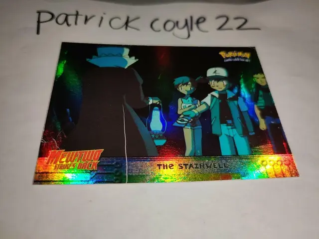 Stairwell [Rainbow Foil] #19 - Pokemon 1999 Topps Movie
