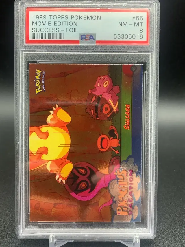 Success [Foil] #55 - Pokemon 1999 Topps Movie