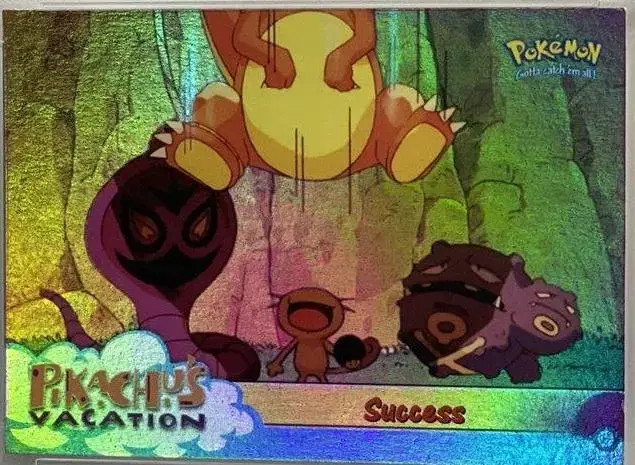 Success [Rainbow Foil] #55 - Pokemon 1999 Topps Movie