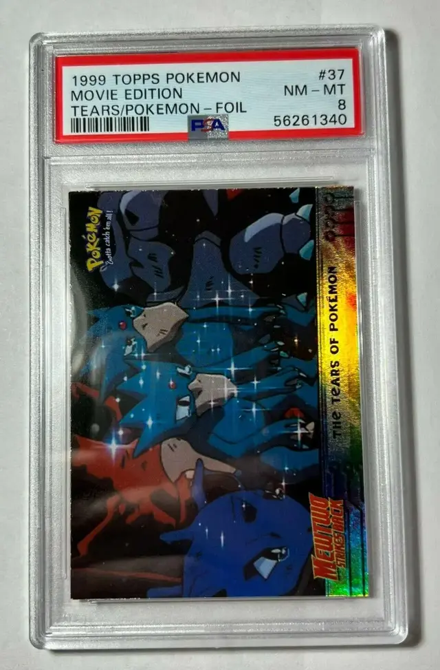 Tears of Pokemon [Foil] #37 - Pokemon 1999 Topps Movie