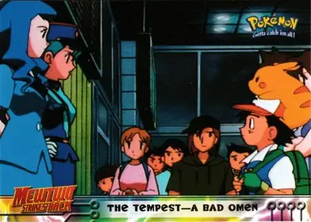 Tempest A Bad Omen #15 - Pokemon 1999 Topps Movie