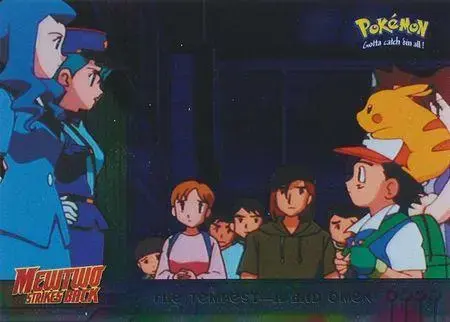 Tempest A Bad Omen [Foil] #15 - Pokemon 1999 Topps Movie