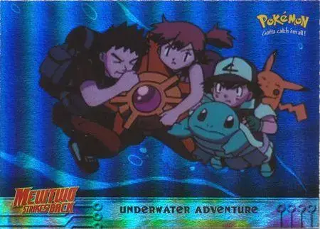 Underwater Adventure #17 - Pokemon 1999 Topps Movie