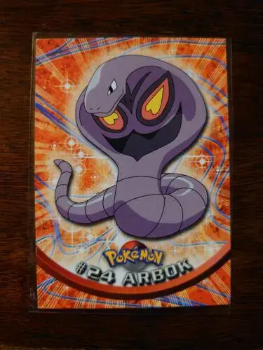 Arbok #24 - Pokemon 1999 Topps TV