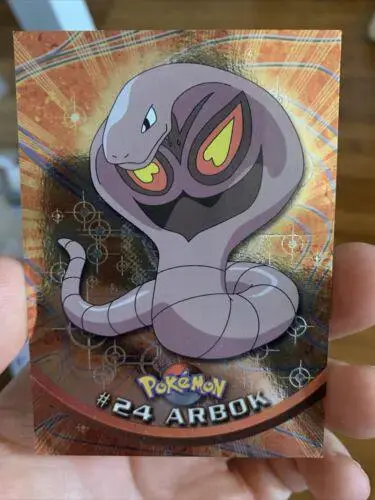 Arbok [Foil] #24 - Pokemon 1999 Topps TV