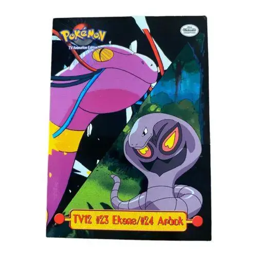 Arbok, Ekans #TV12 - Pokemon 1999 Topps TV