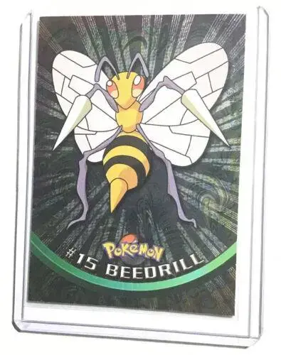 Beedrill [Foil] #15 - Pokemon 1999 Topps TV